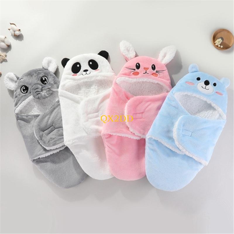 Fleece Sleep Bag - QX2D koc do otulania noworodka jesienno-zimowy