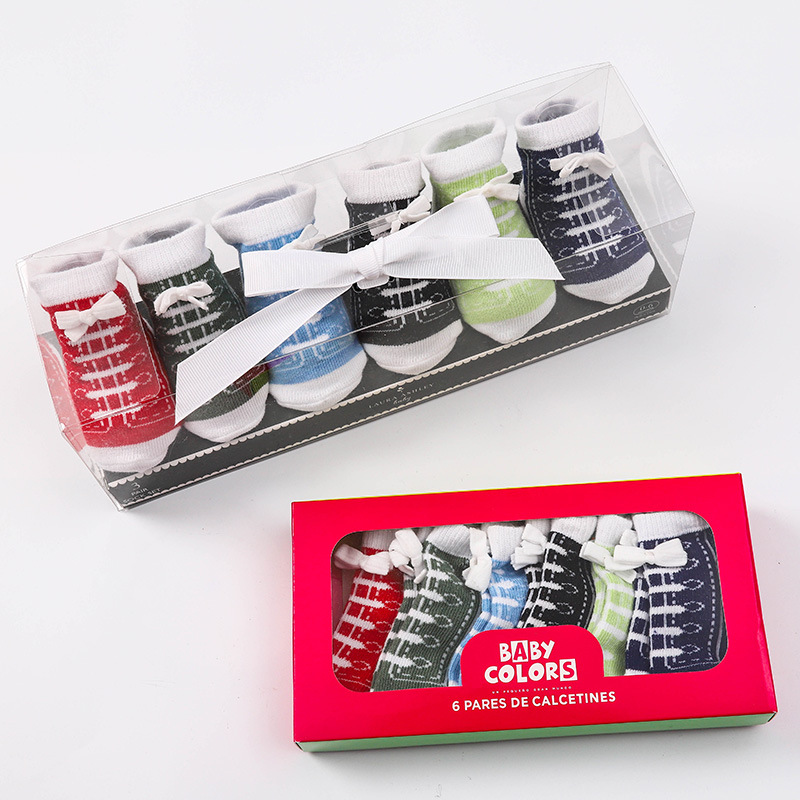 Toddler Sock Set - 6 par skarpet dla dzieci Lot