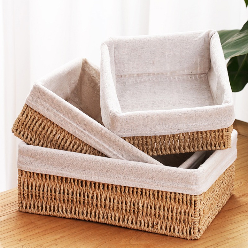 Baby Clothing Basket - Imitacja rattanu Ręcznie robiony kosz do