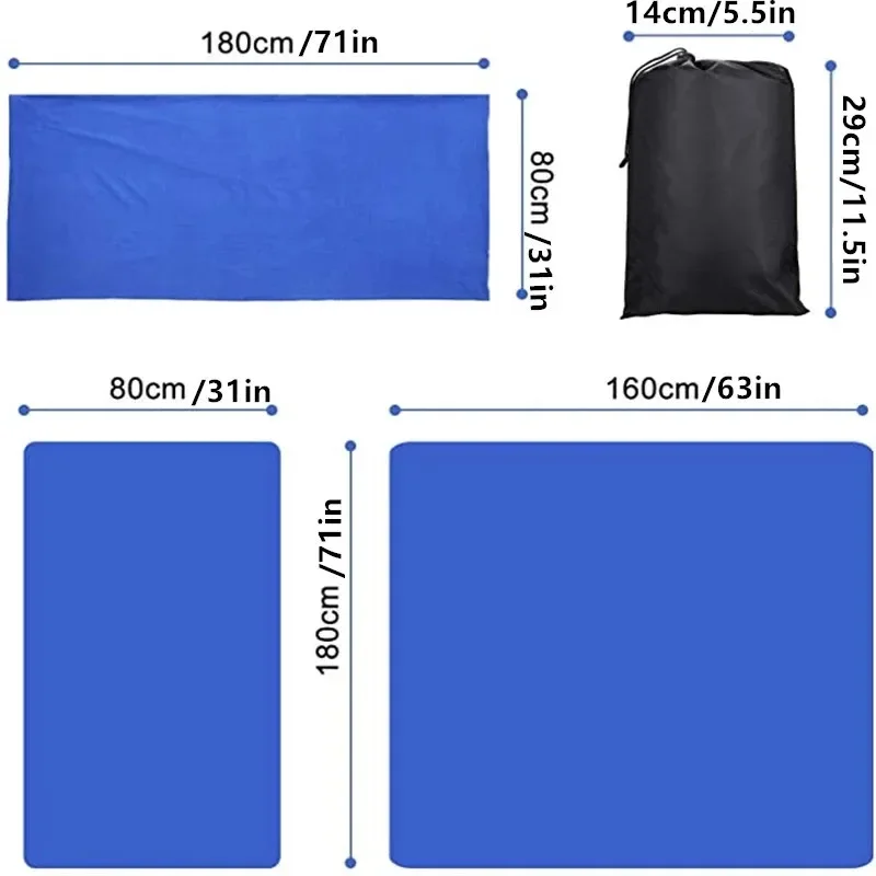 Przenośny ultralekki śpiwór z  – Fleece Sleep Bag recenzja i cena