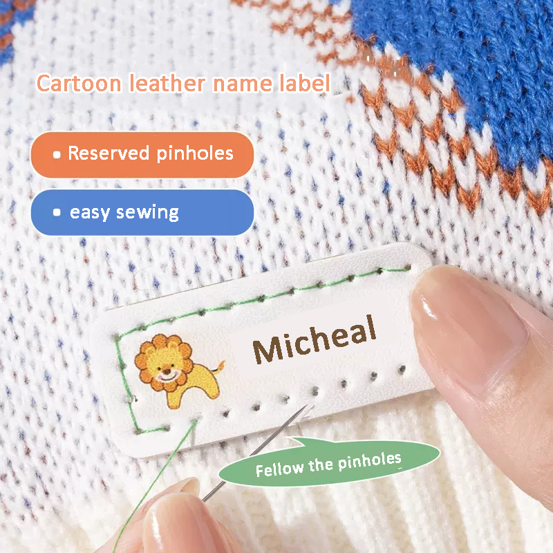 Spersonalizowane skórzane nakl – Baby Clothing Quilt recenzja i cena