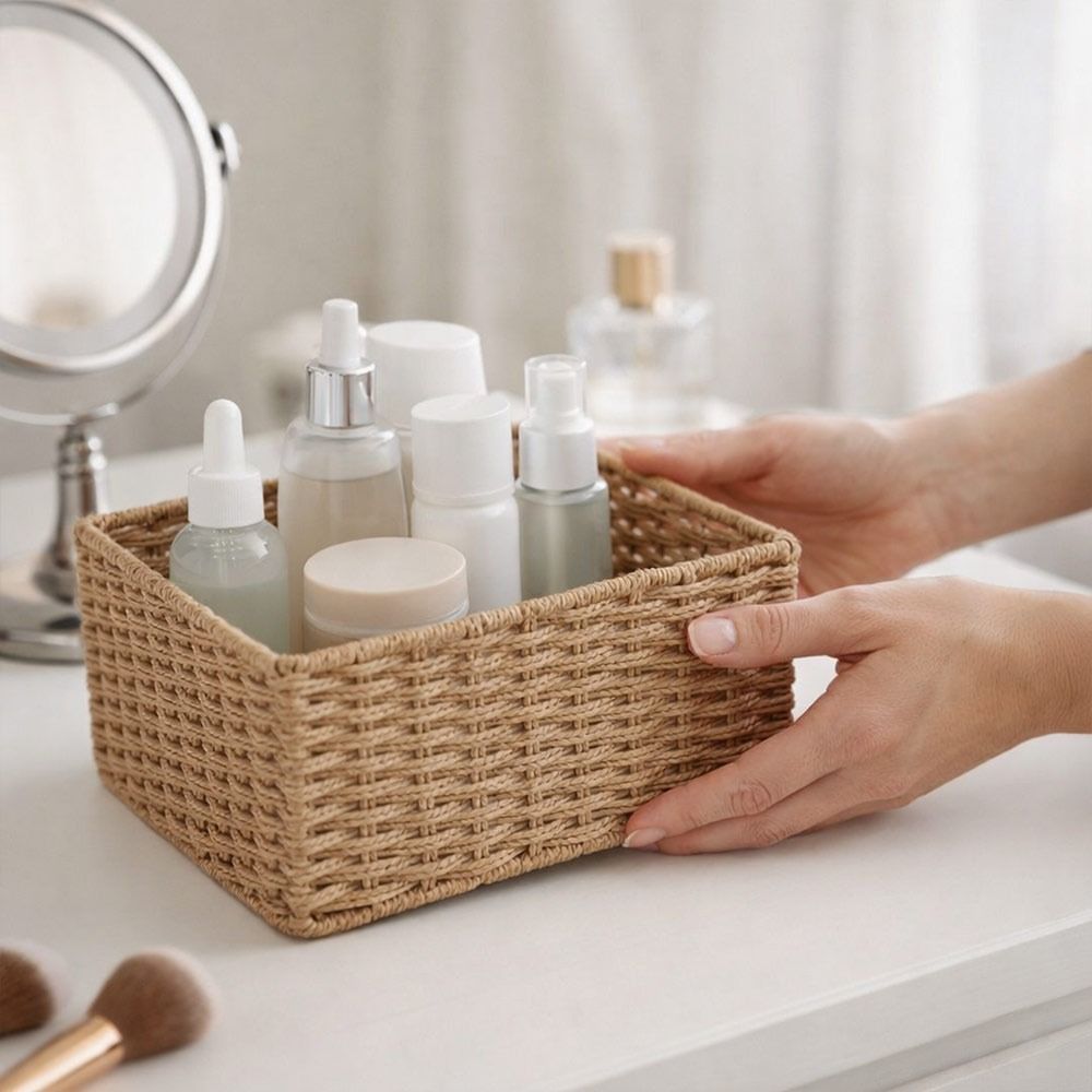 Przenośny, pojemny, tkany kosz – Baby Clothing Basket recenzja i cena