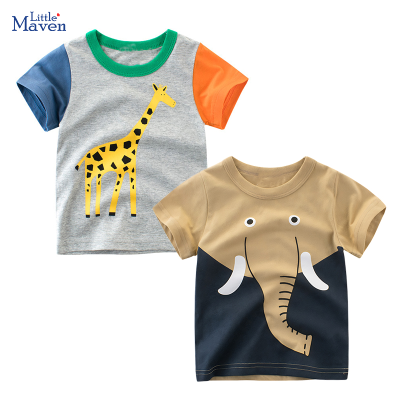 Mała nowa letnia koszulki dla  – Baby Clothing Elephant recenzja i cena