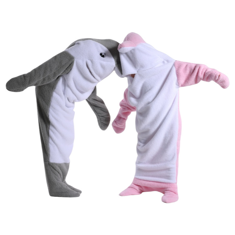 2024 Shark Dolphin Whale śpiwó – Fleece Sleep Bag recenzja i cena