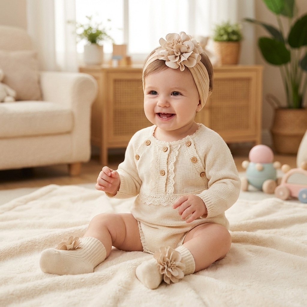 Dwuczęściowy zestaw: opaska na – Toddler Sock Set recenzja i cena