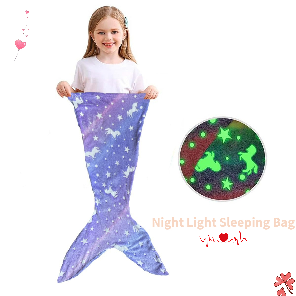 Kostium Śpiwór Świecący w Ciem – Fleece Sleep Bag recenzja i cena