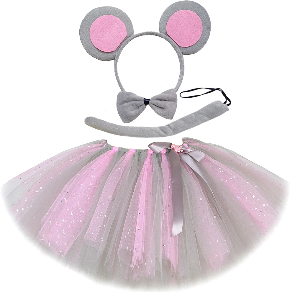 Błyszcząca Różowo-Szara Myszka – Baby Clothing Elephant recenzja i cena