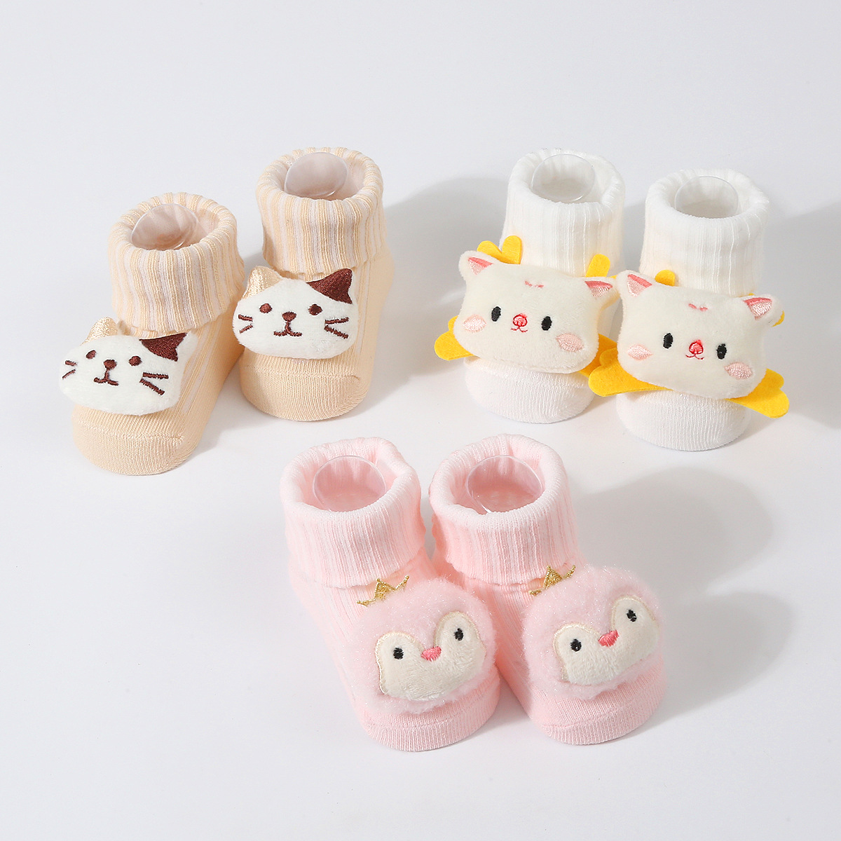 3 pary/zestaw skarpetek dzieci – Toddler Sock Set recenzja i cena