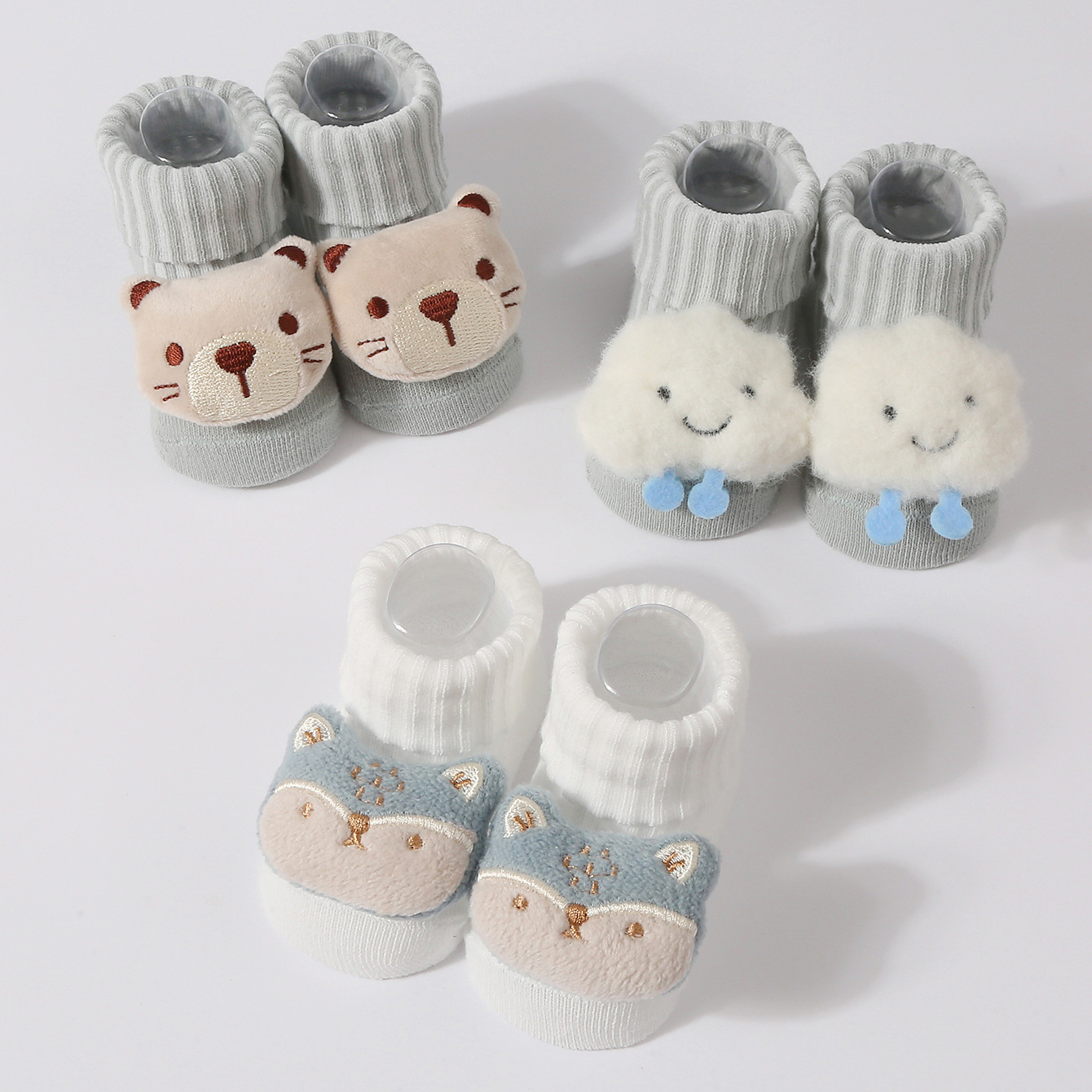 3 pary/zestaw skarpetek dzieci – Toddler Sock Set recenzja i cena