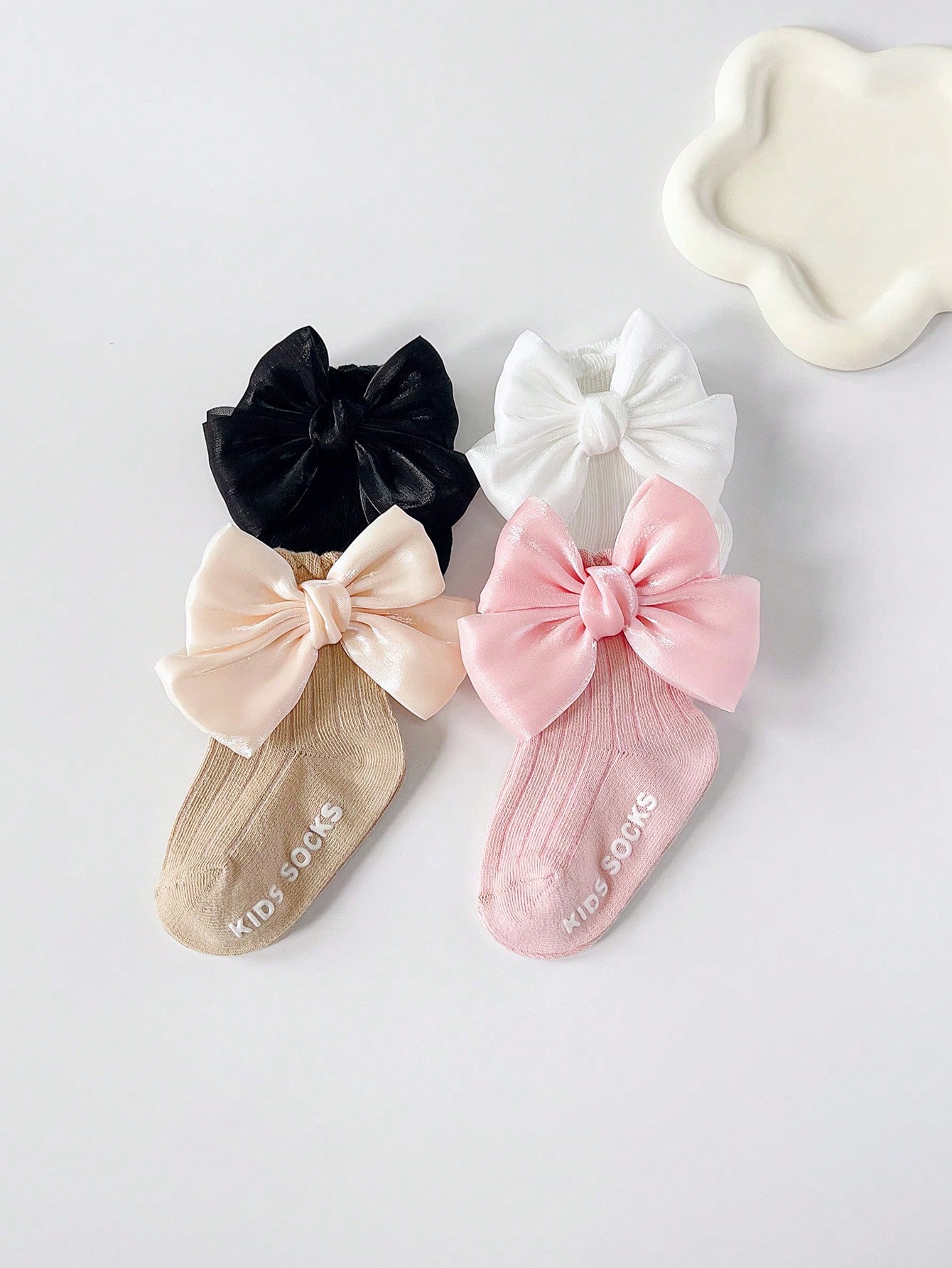 4 Pary Miękkich Skarpetek dla  – Toddler Sock Set recenzja i cena