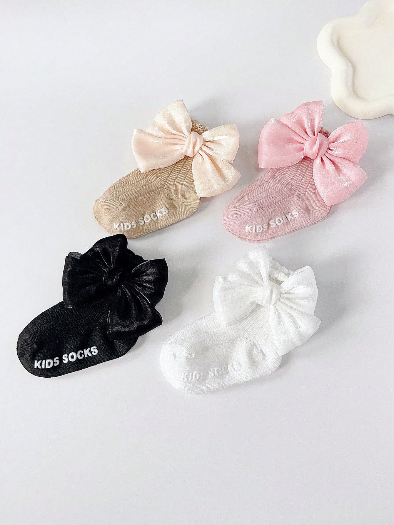 4 Pary Miękkich Skarpetek dla  – Toddler Sock Set recenzja i cena