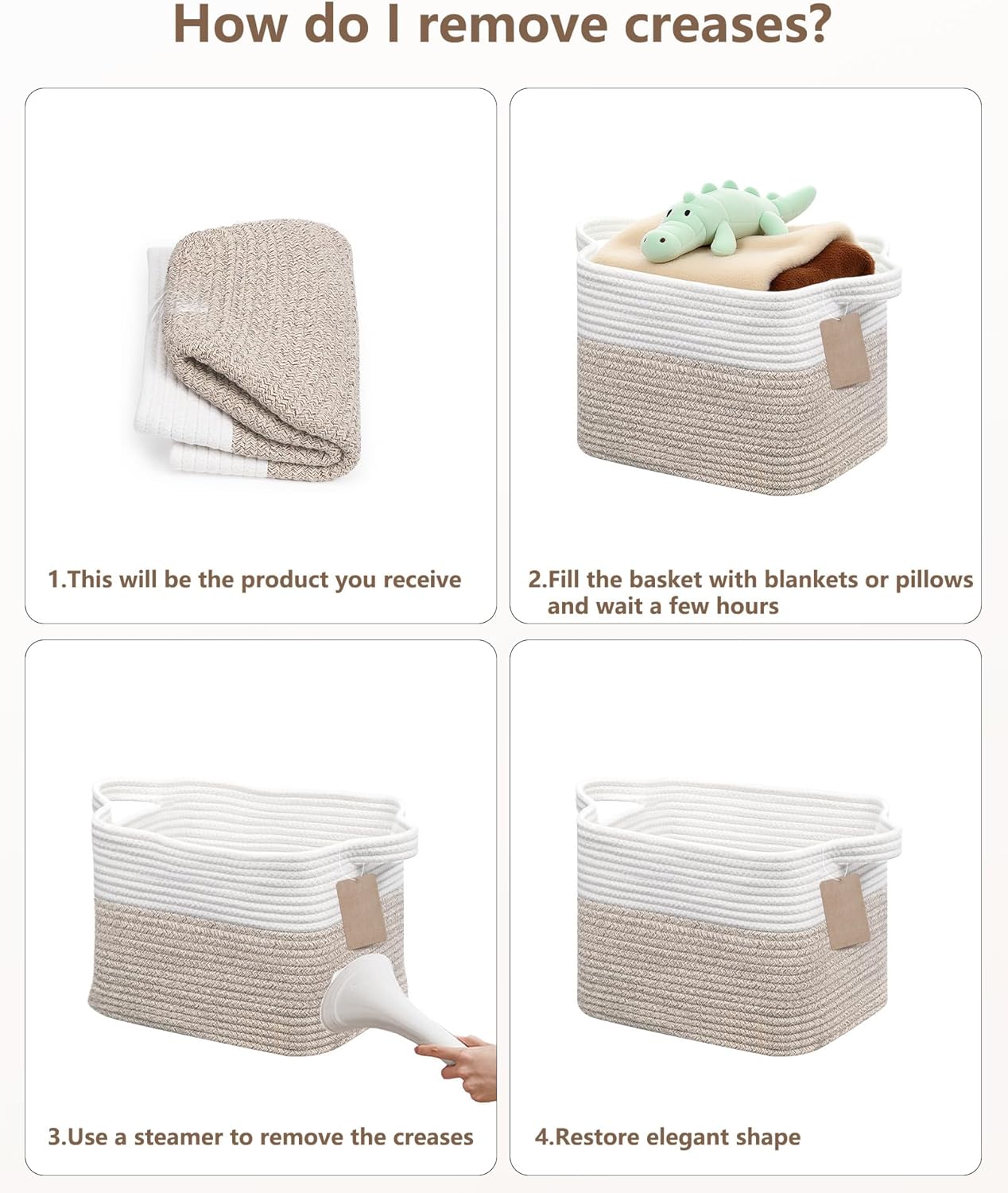 Mały tkany kosz do przechowywa – Baby Clothing Basket recenzja i cena