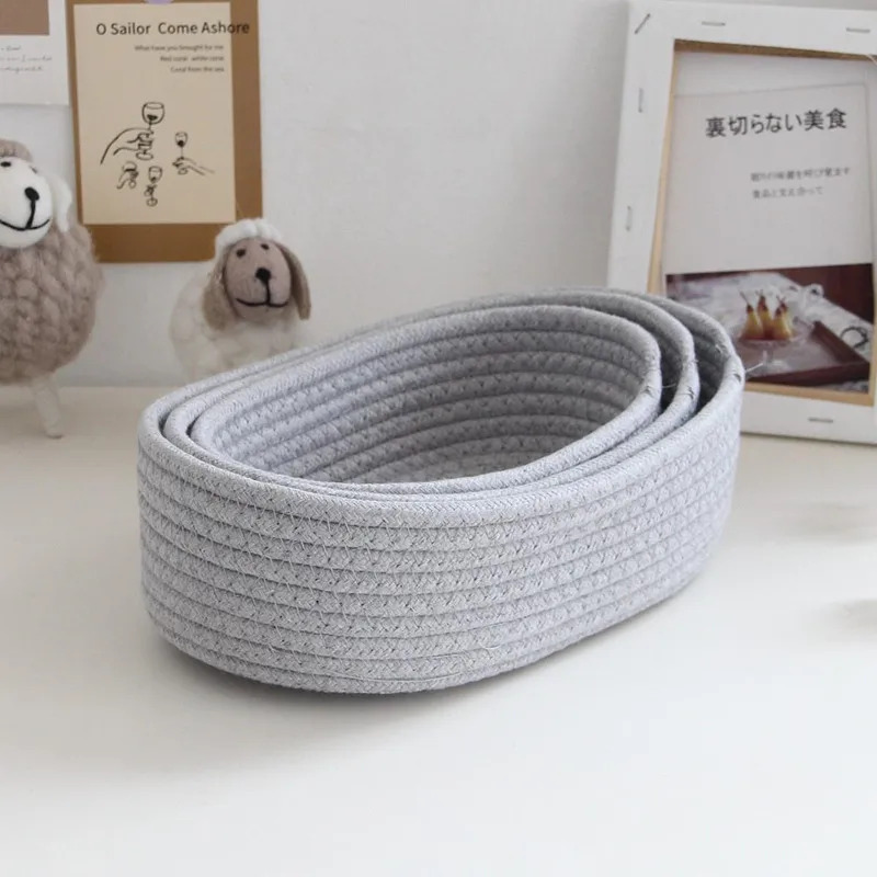Nordic Cotton Rope Tkane kosze – Baby Clothing Basket recenzja i cena