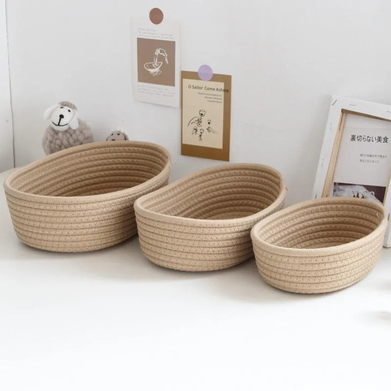 Nordic Cotton Rope Tkane kosze – Baby Clothing Basket recenzja i cena