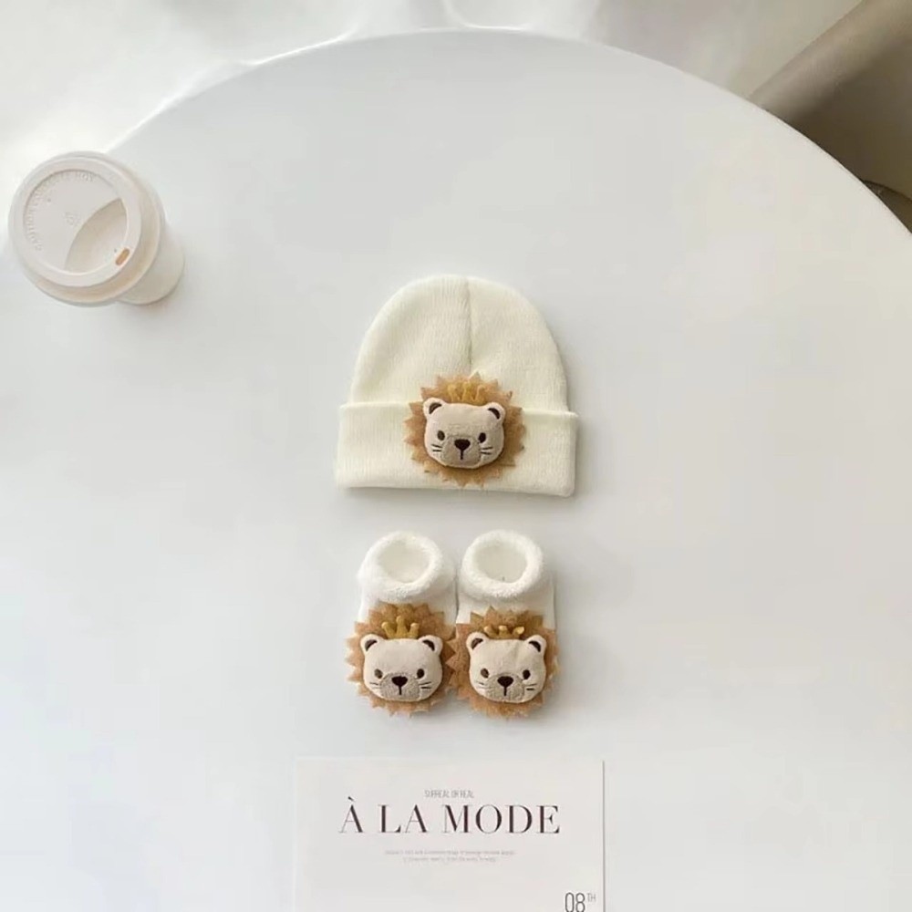 2 szt./zestaw Nowe czapki i sk – Toddler Sock Set recenzja i cena