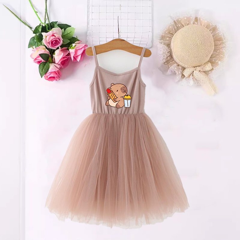 Capybara Girls Dresses Anime P – Baby Clothing In Summer recenzja i cena