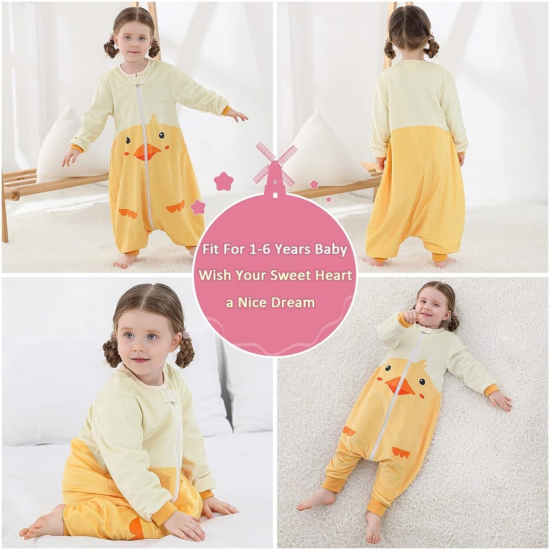 MICHLEY Halloween urocza kaczk – Fleece Sleep Bag recenzja i cena